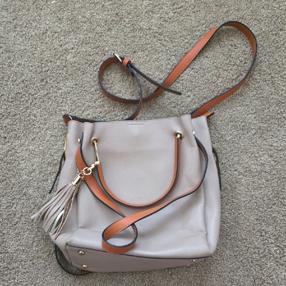 Tan Tote Bag